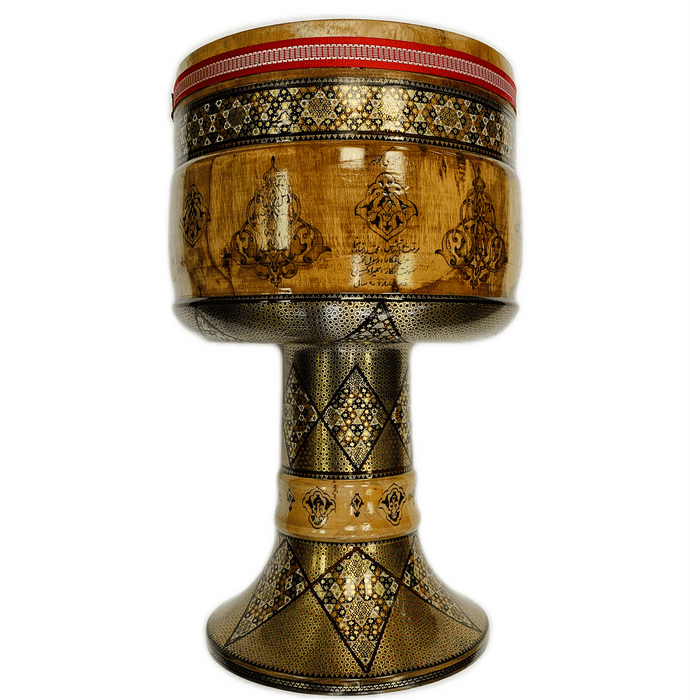 Vintage Persian Tonbak - Ghajari - Music Balcony